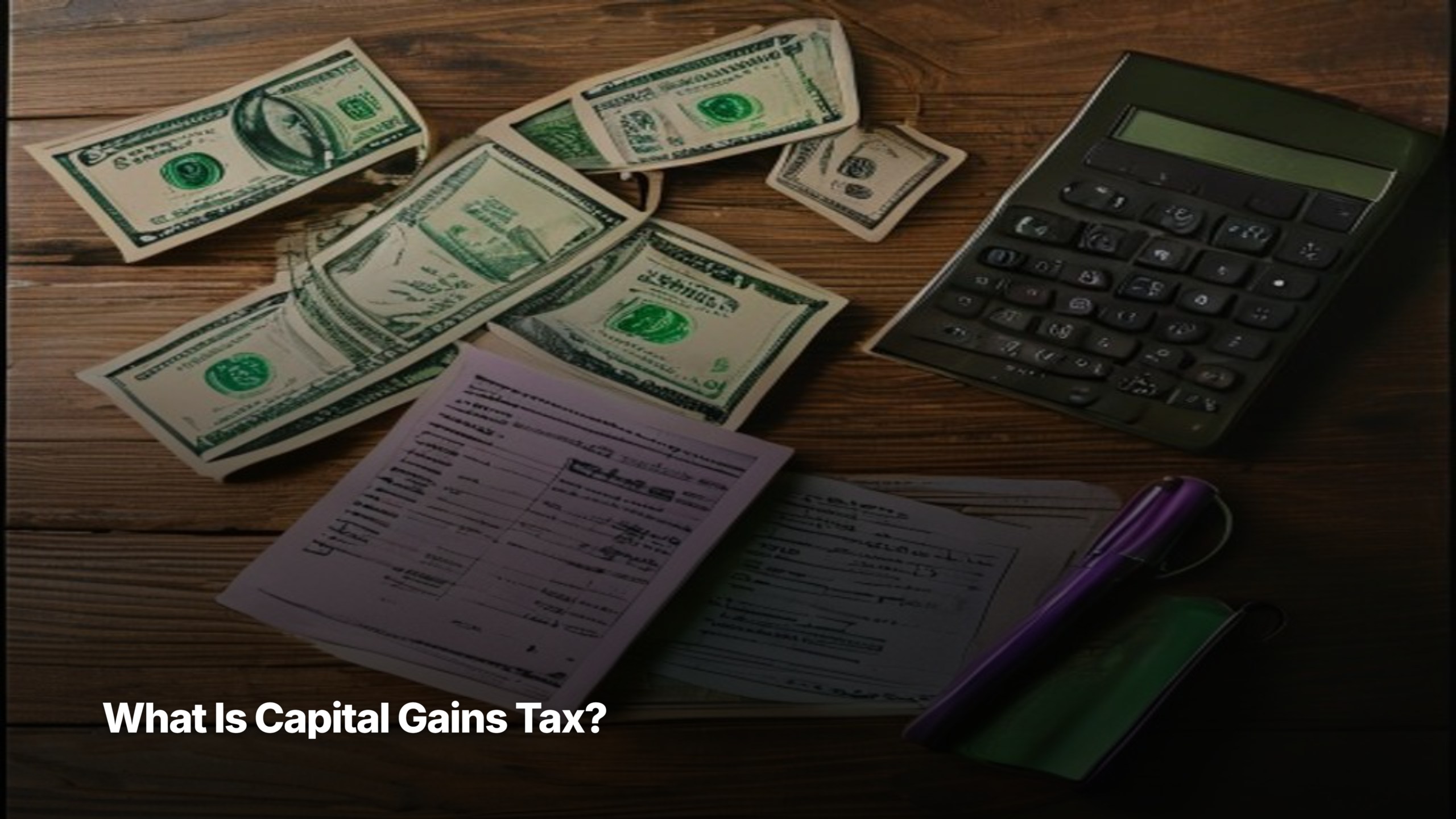 Capital gains tax rate ladder showing 0%, 15%, and 20% brackets by income