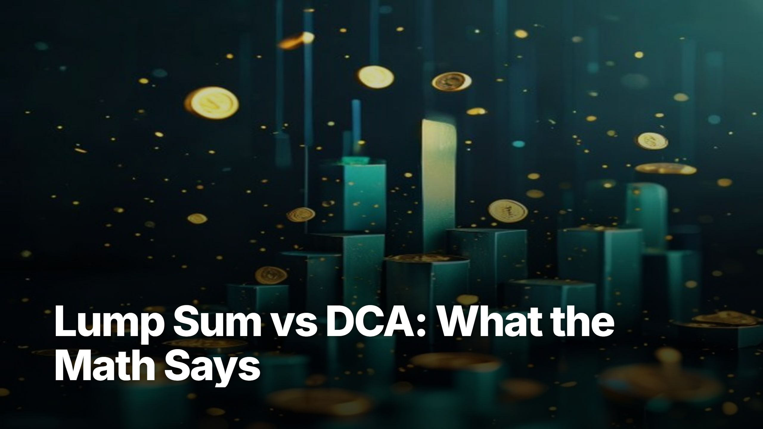 Lump sum vs DCA featured card — Luna3 Wealth pillar
