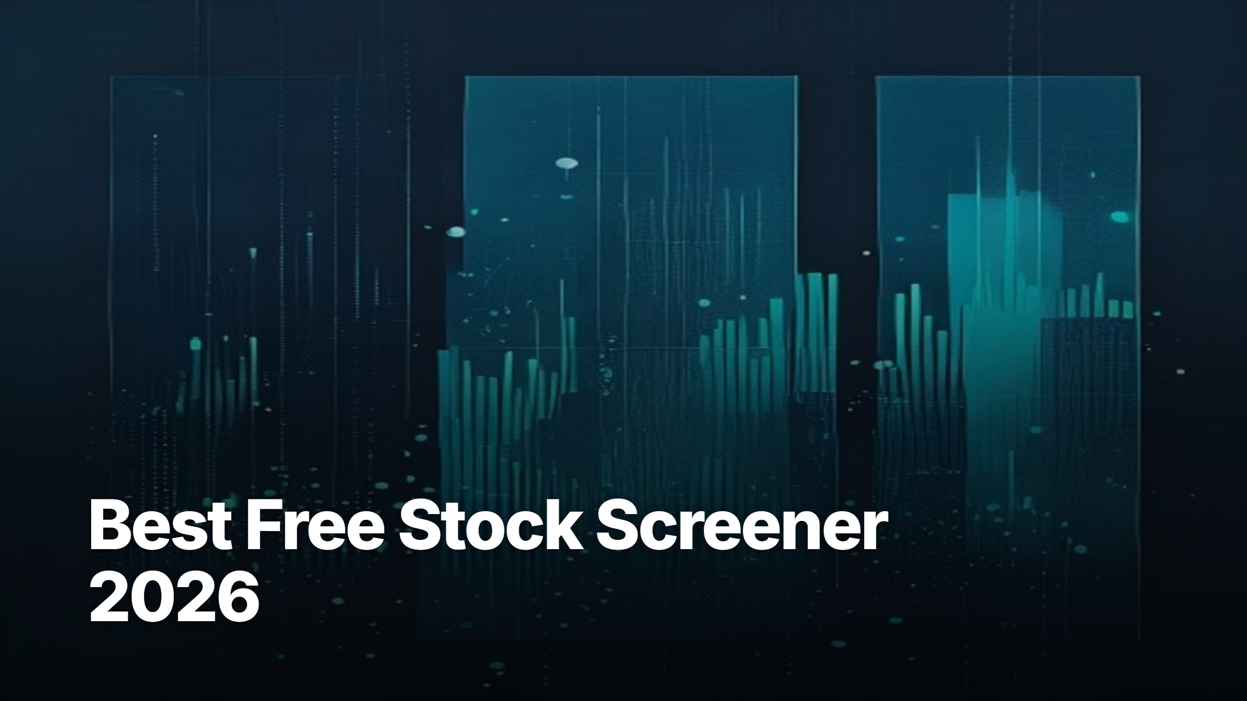 Best free stock screener comparison — Finviz vs TradingView vs Yahoo Finance 2026