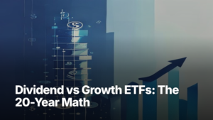 Dividend vs growth ETFs — Luna3 20-year analysis hero image