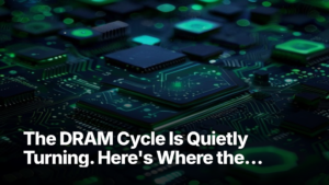 DRAM pricing cycle illustration showing the memory supply chain network behind AI server demand