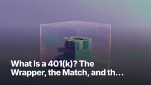 what is a 401k tax wrapper diagram showing employer-sponsored retirement account structure