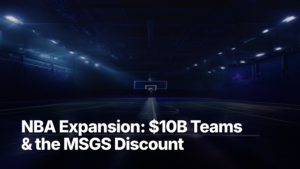 NBA expansion Vegas Seattle MSGS Knicks valuation chart