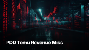 PDD Temu Q1 2026 revenue miss — stock falls on earnings disappointment