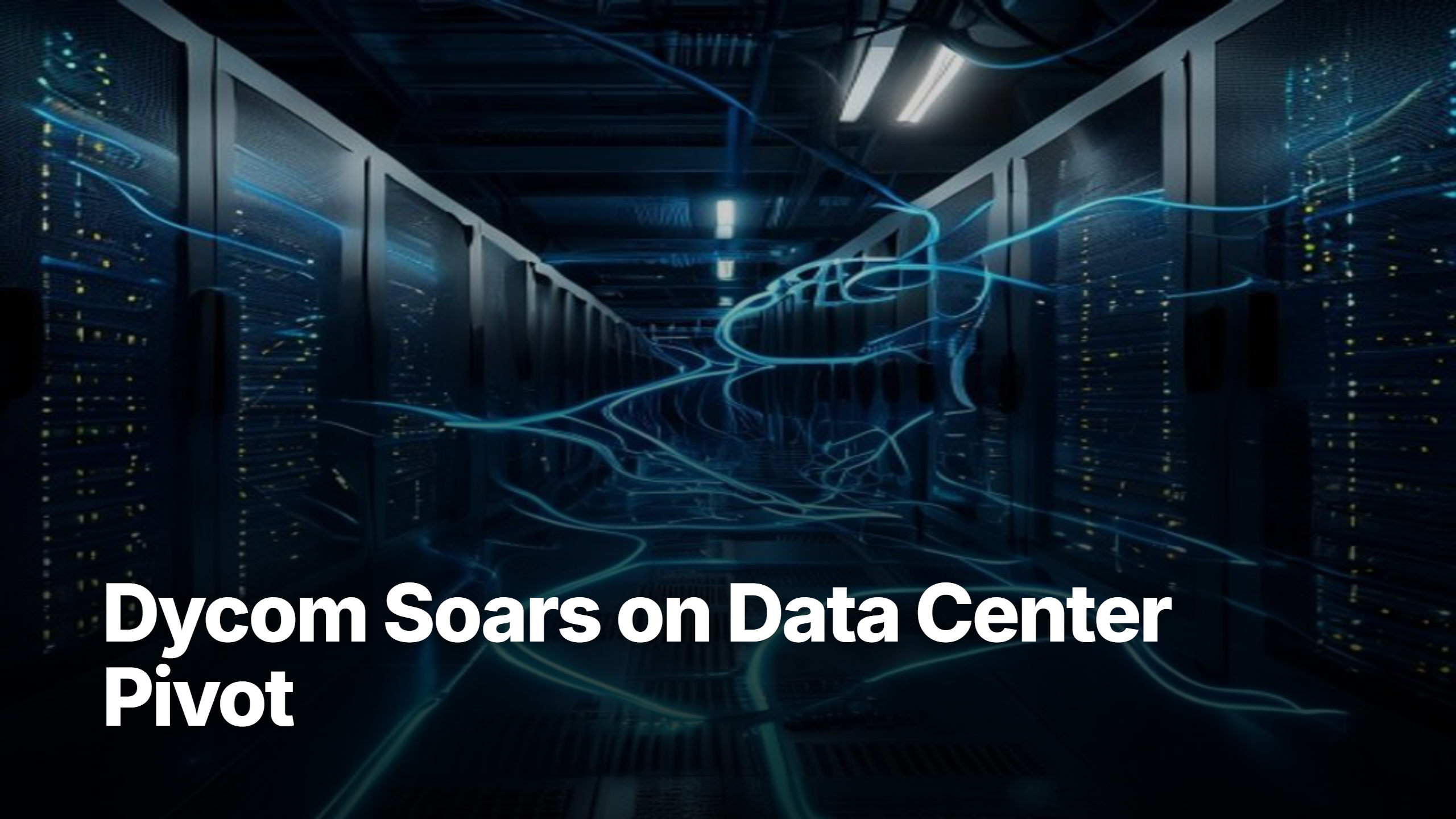 Breaking news: Dycom Soars on Record Q1 as Data Center Bets Pay Off