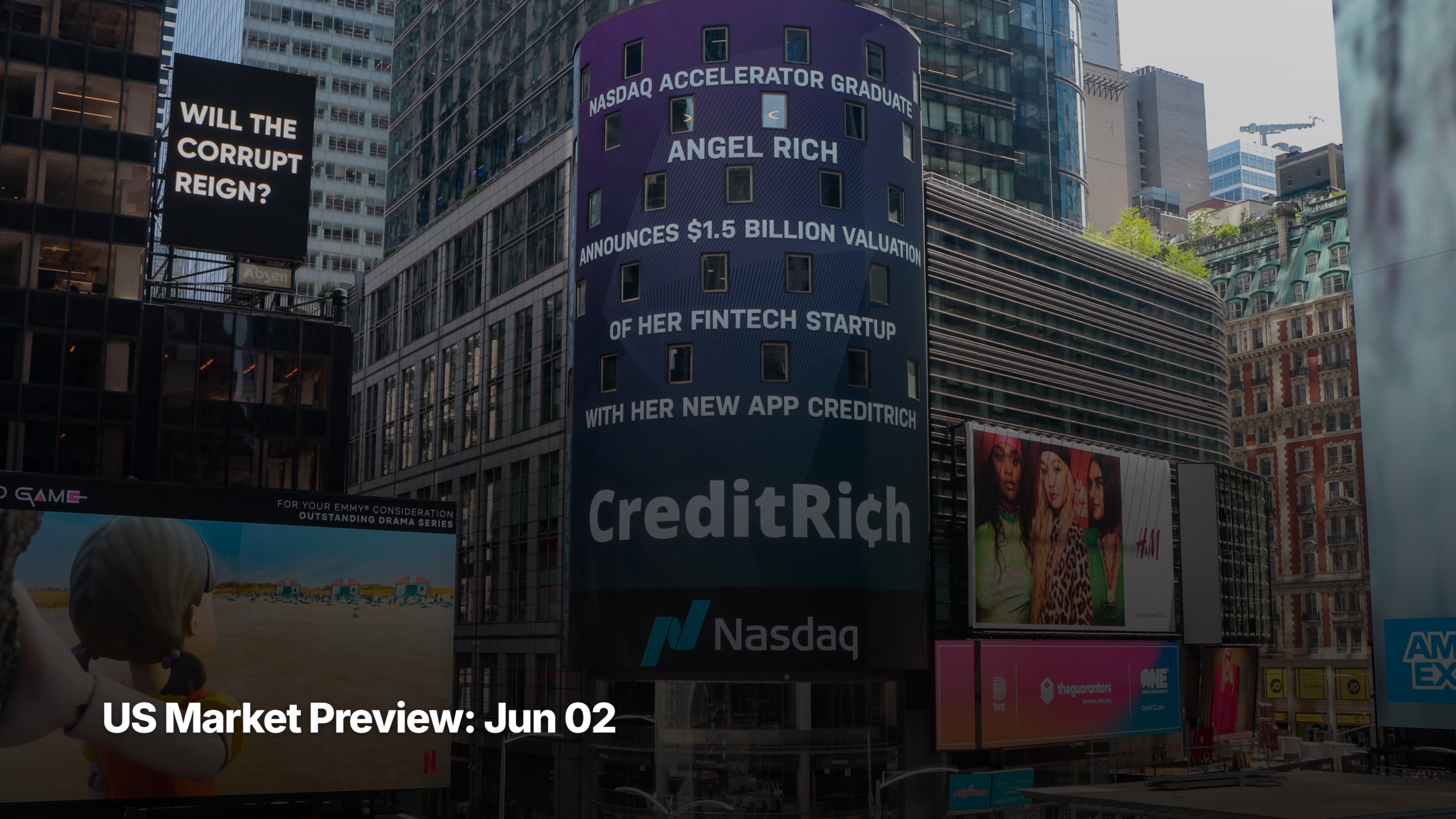 US market preview for June 02, 2026