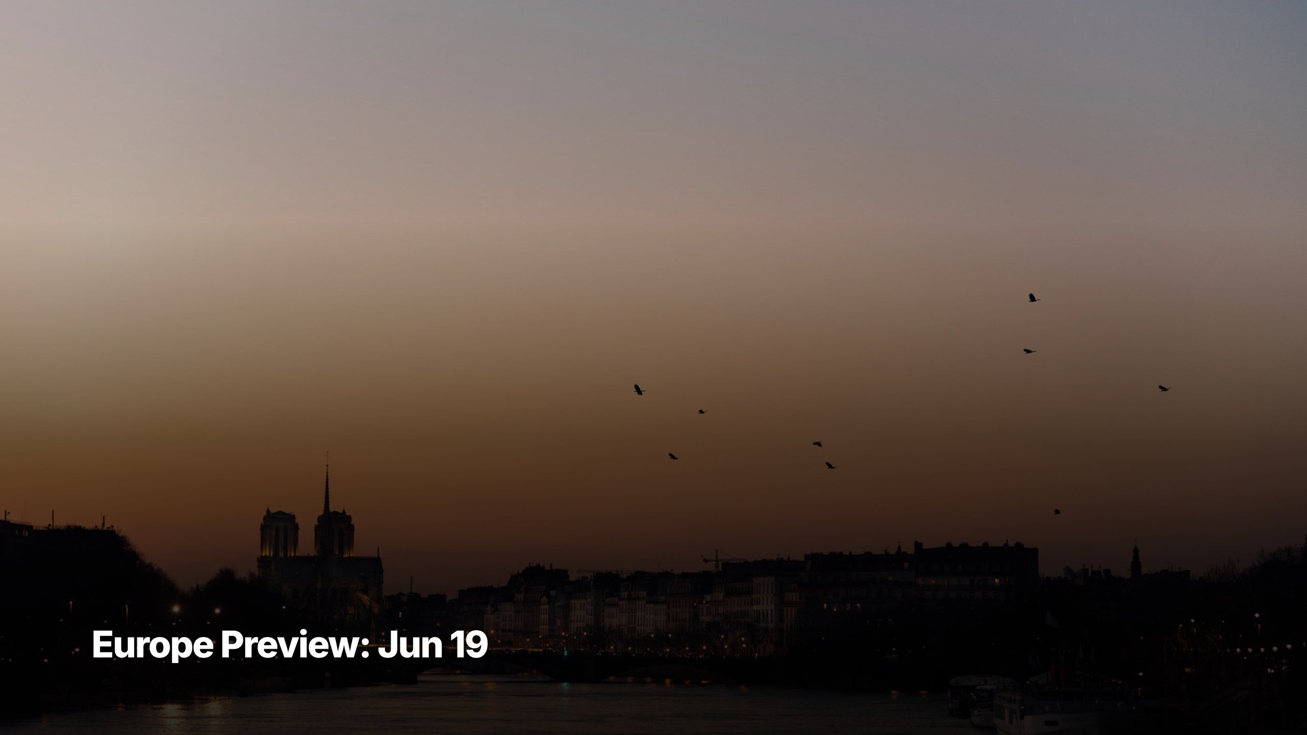 Europe market preview cover image for June 19, 2026