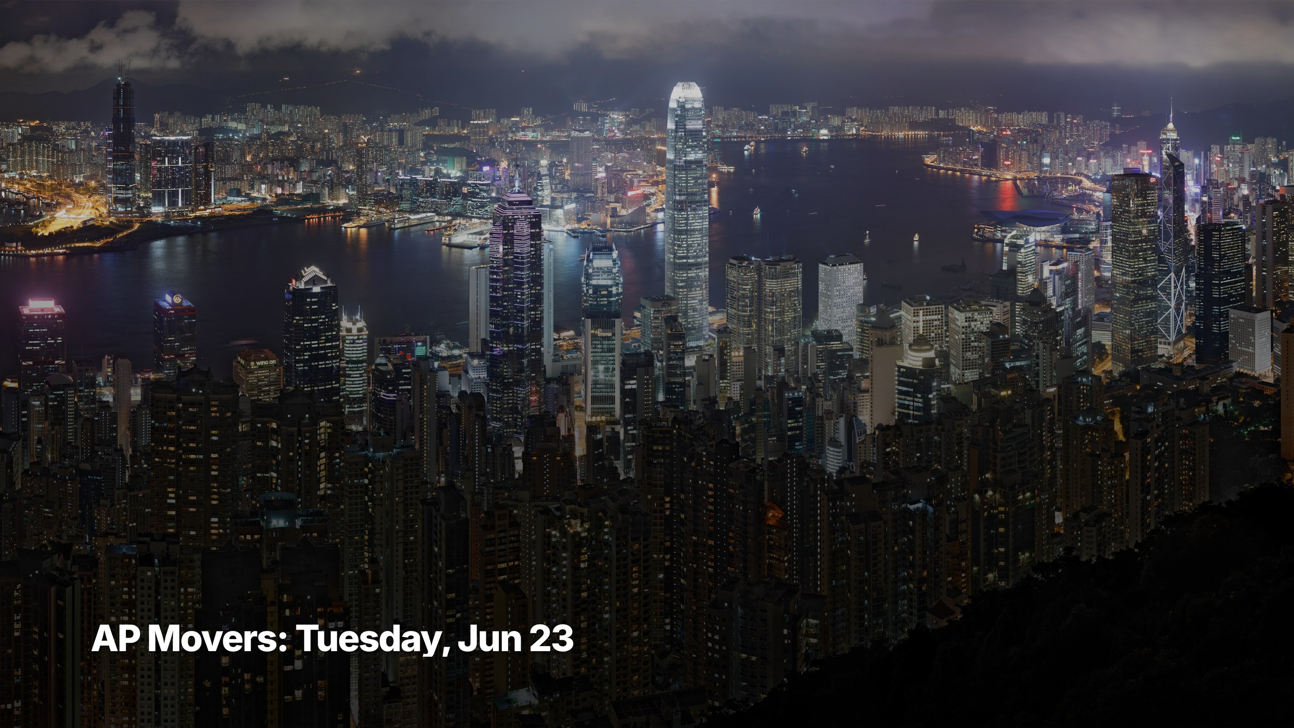 Asia-Pacific top movers cover image for June 23, 2026
