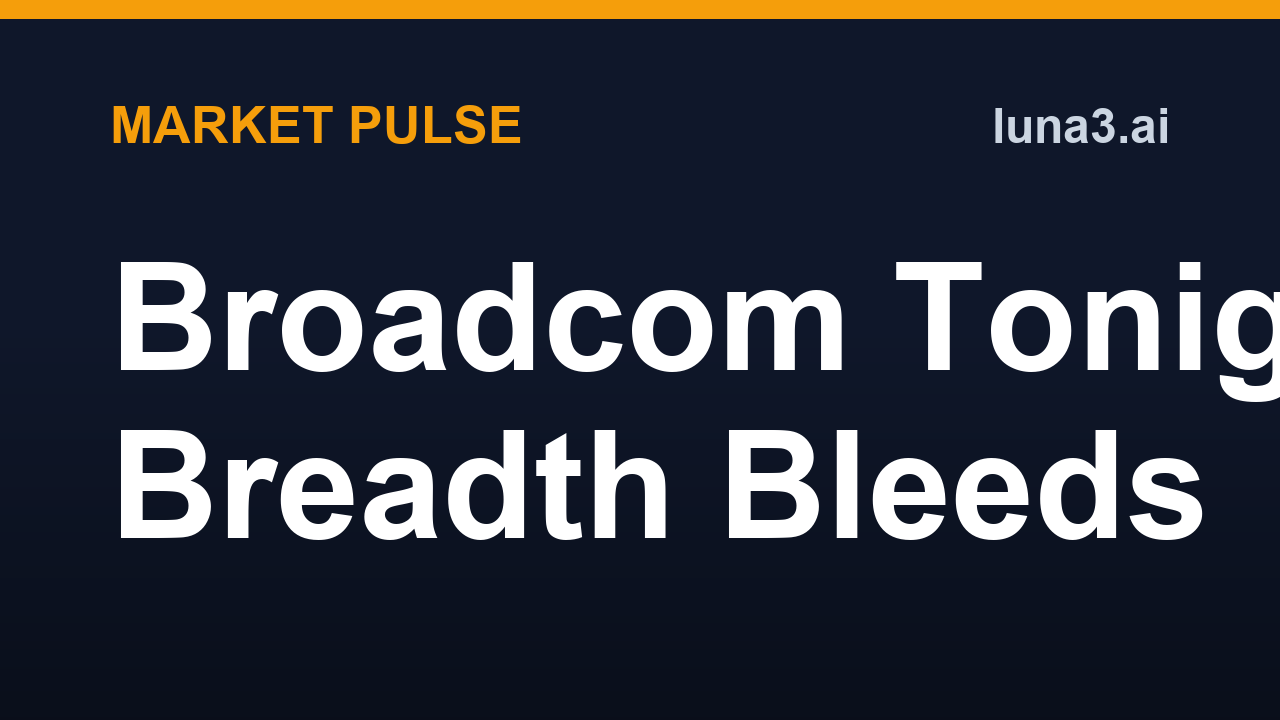 Market Pulse open take: Thursday, June 4 — AI bids, breadth bleeds