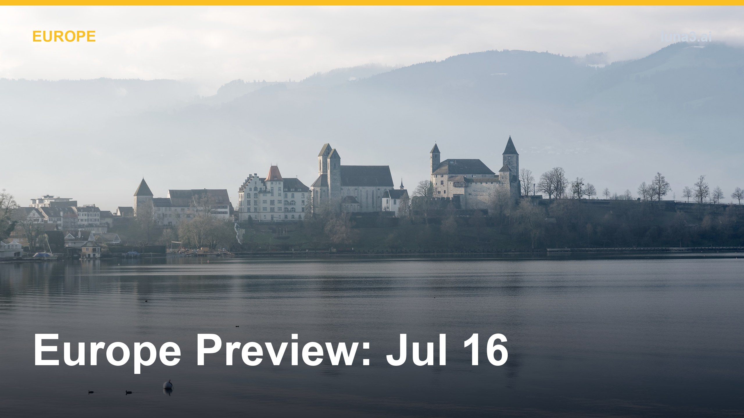 Europe market preview cover image for July 16, 2026