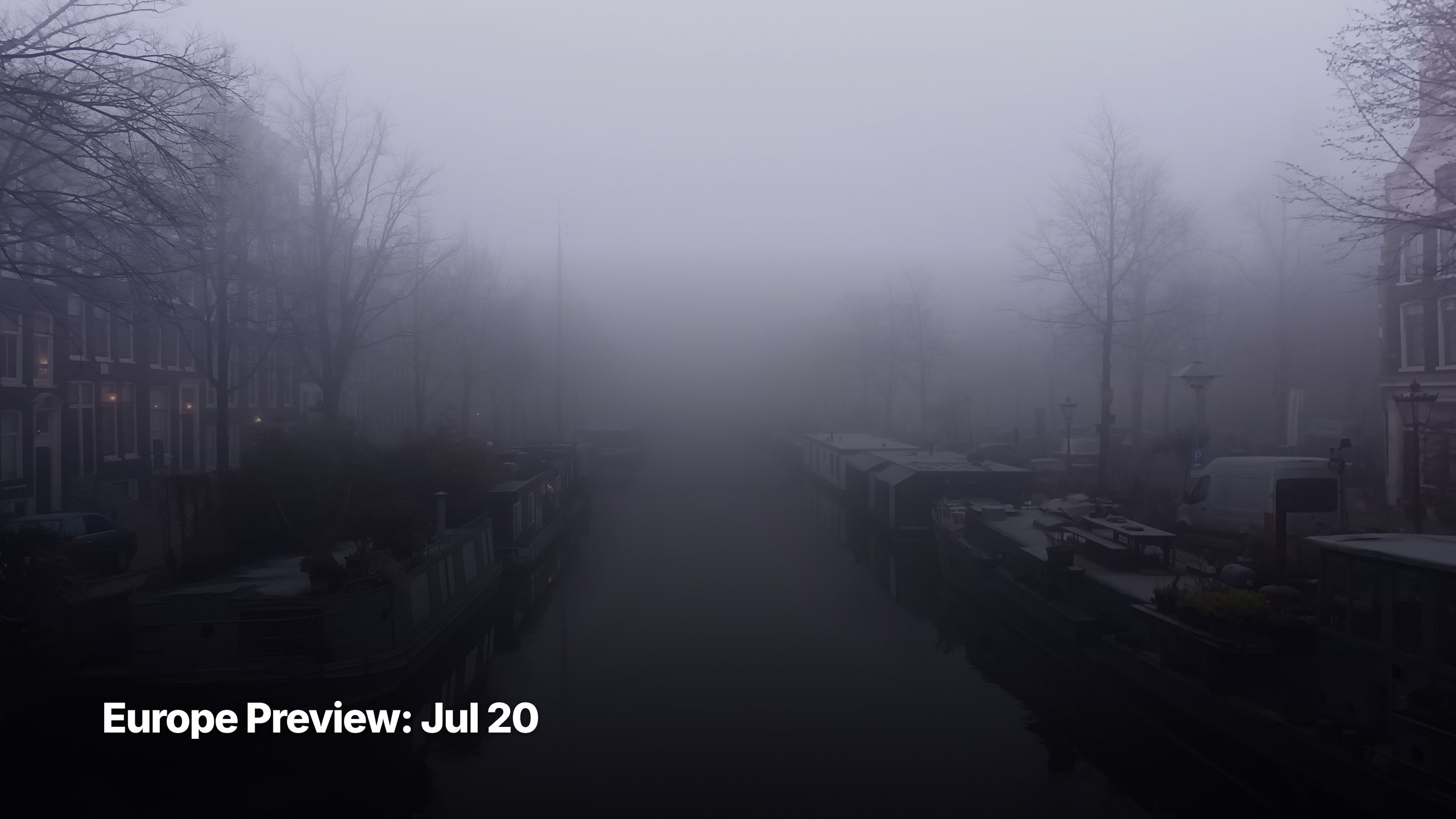 Europe market preview cover image for July 20, 2026