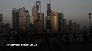 Asia-Pacific top movers cover image for July 24, 2026