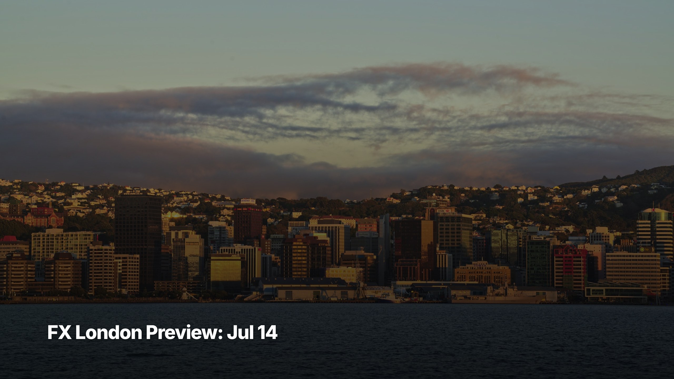 G10 FX London session preview cover image for July 14, 2026
