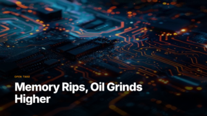 Market Pulse open take: 2026-07-22 — memory rips, oil grinds higher