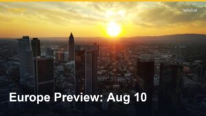 Europe market preview cover image for August 10, 2026