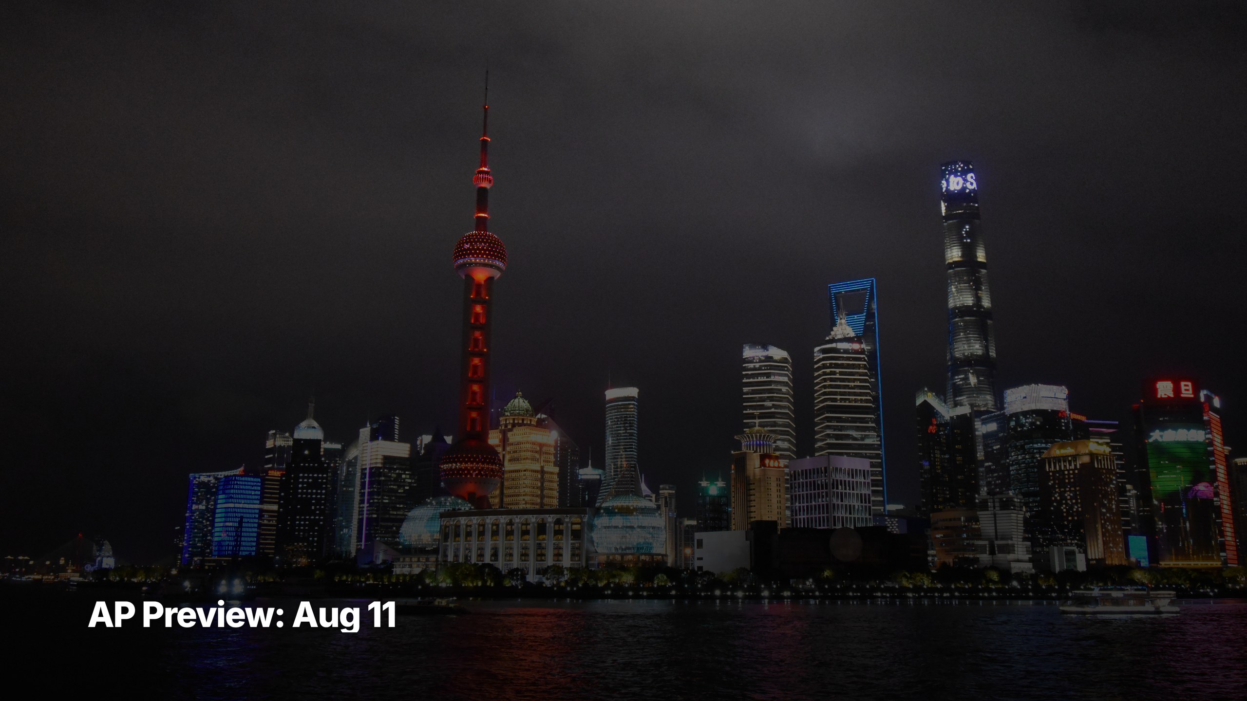 Asia-Pacific market preview cover image for August 11, 2026