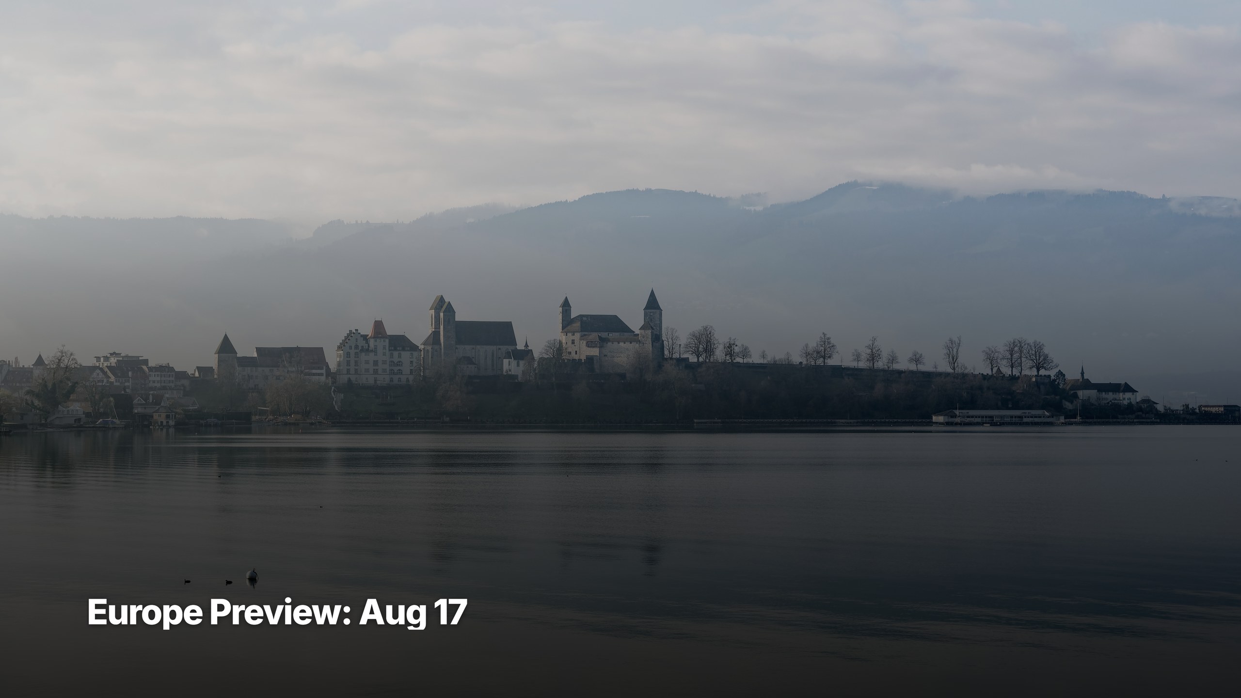 Europe market preview cover image for August 17, 2026