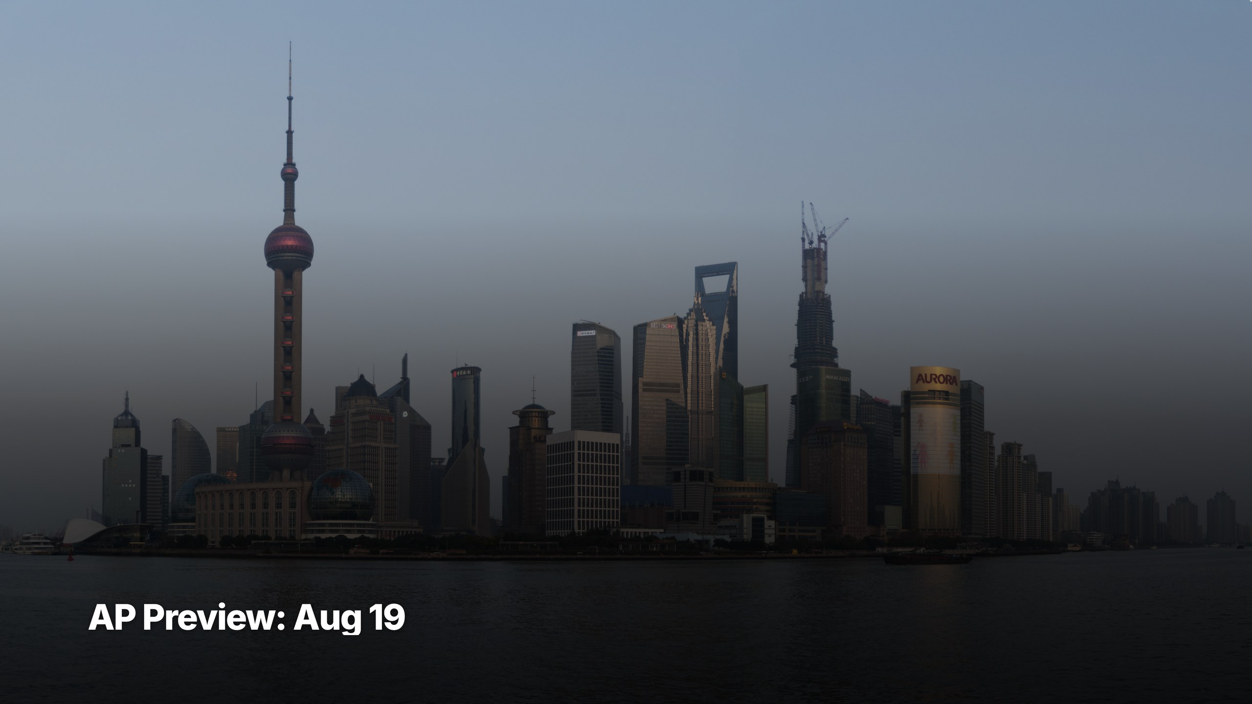 Asia-Pacific market preview cover image for August 19, 2026