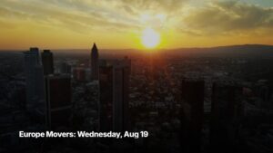 Europe top movers cover image for August 19, 2026