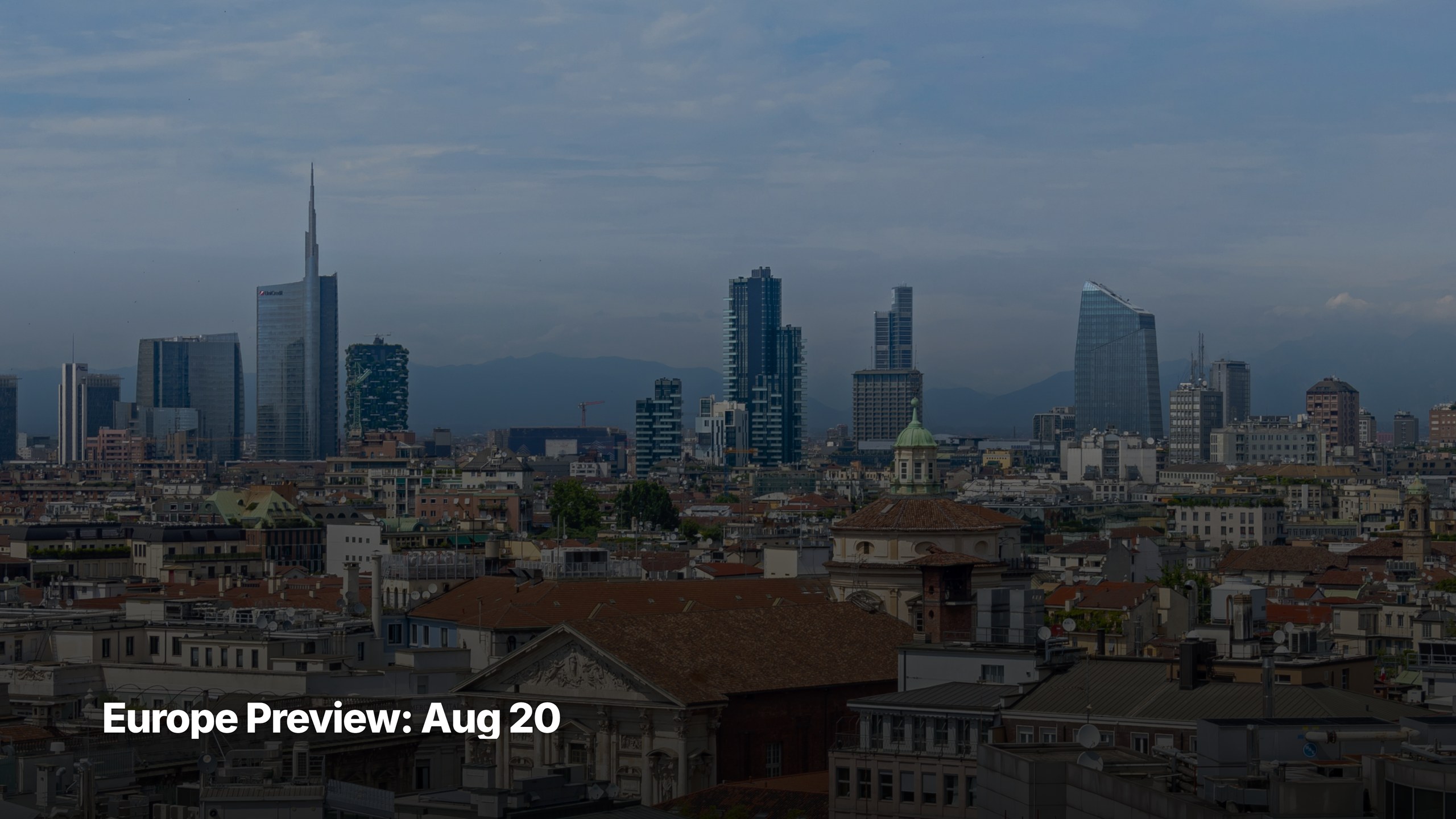 Europe market preview cover image for August 20, 2026