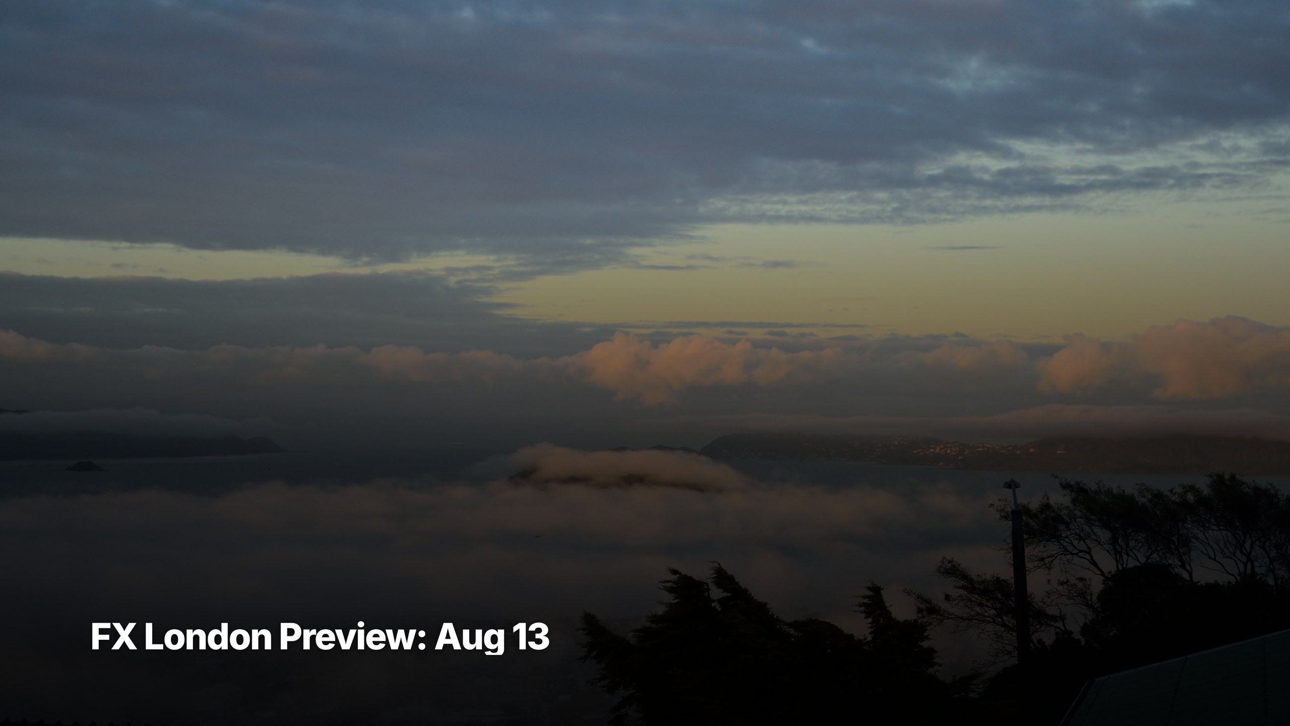 G10 FX London session preview cover image for August 13, 2026