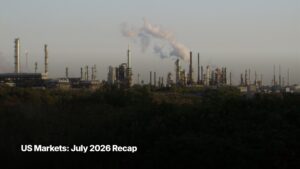 US Markets month market recap and August 2026 outlook cover image