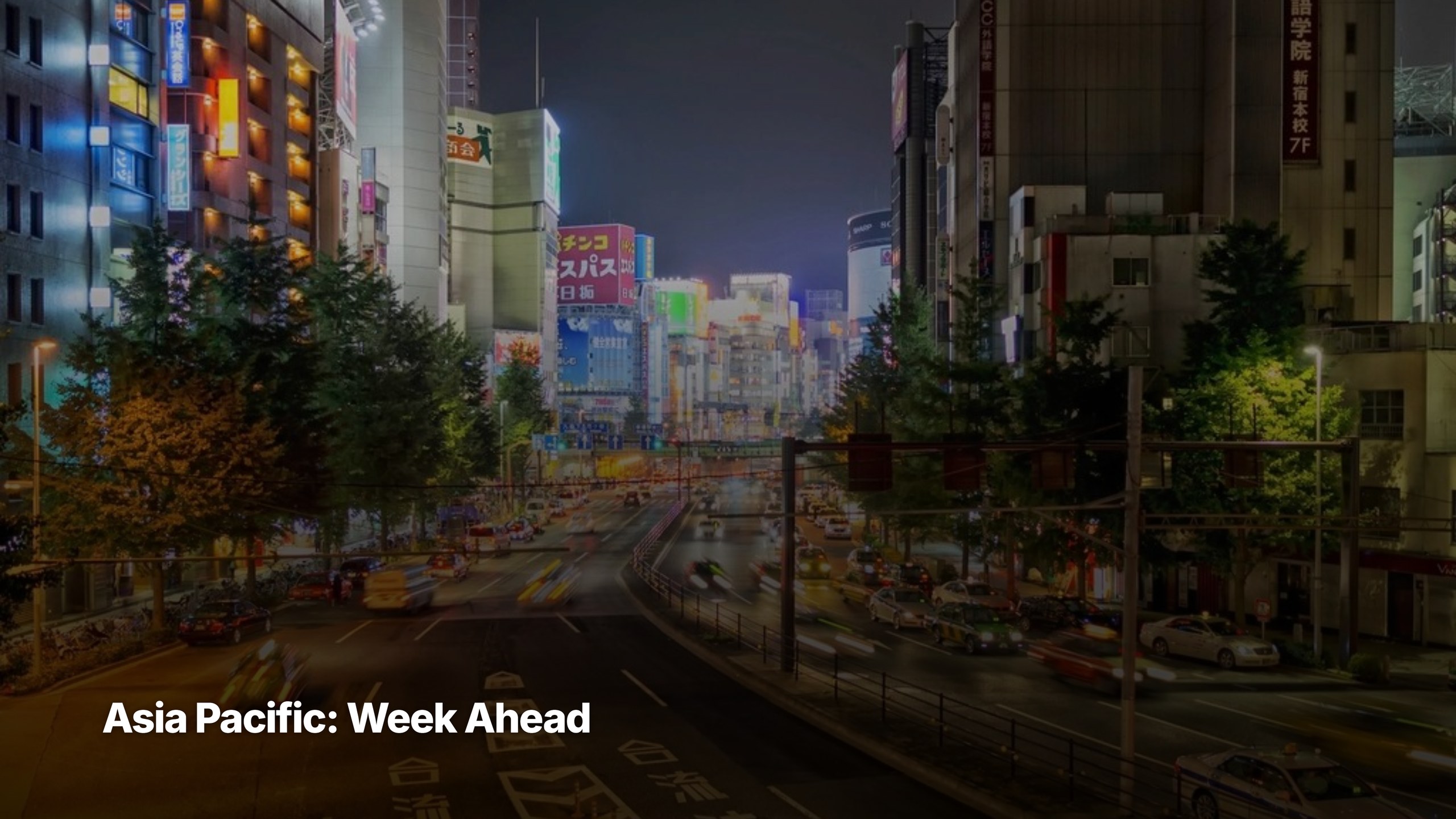 Asia Pacific week-ahead preview cover image for the week of Aug 03–Aug 07, 2026